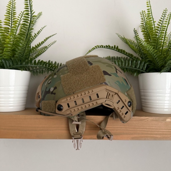 Camouflage Helmet Multicam Green (BRAND NEW) - Picture 2 of 7